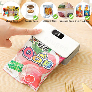 Mini selladora portátil de bolsas de plástico por calor